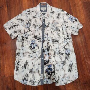 Heritage Report Collection - Men's button up shirt Slim fit Lg